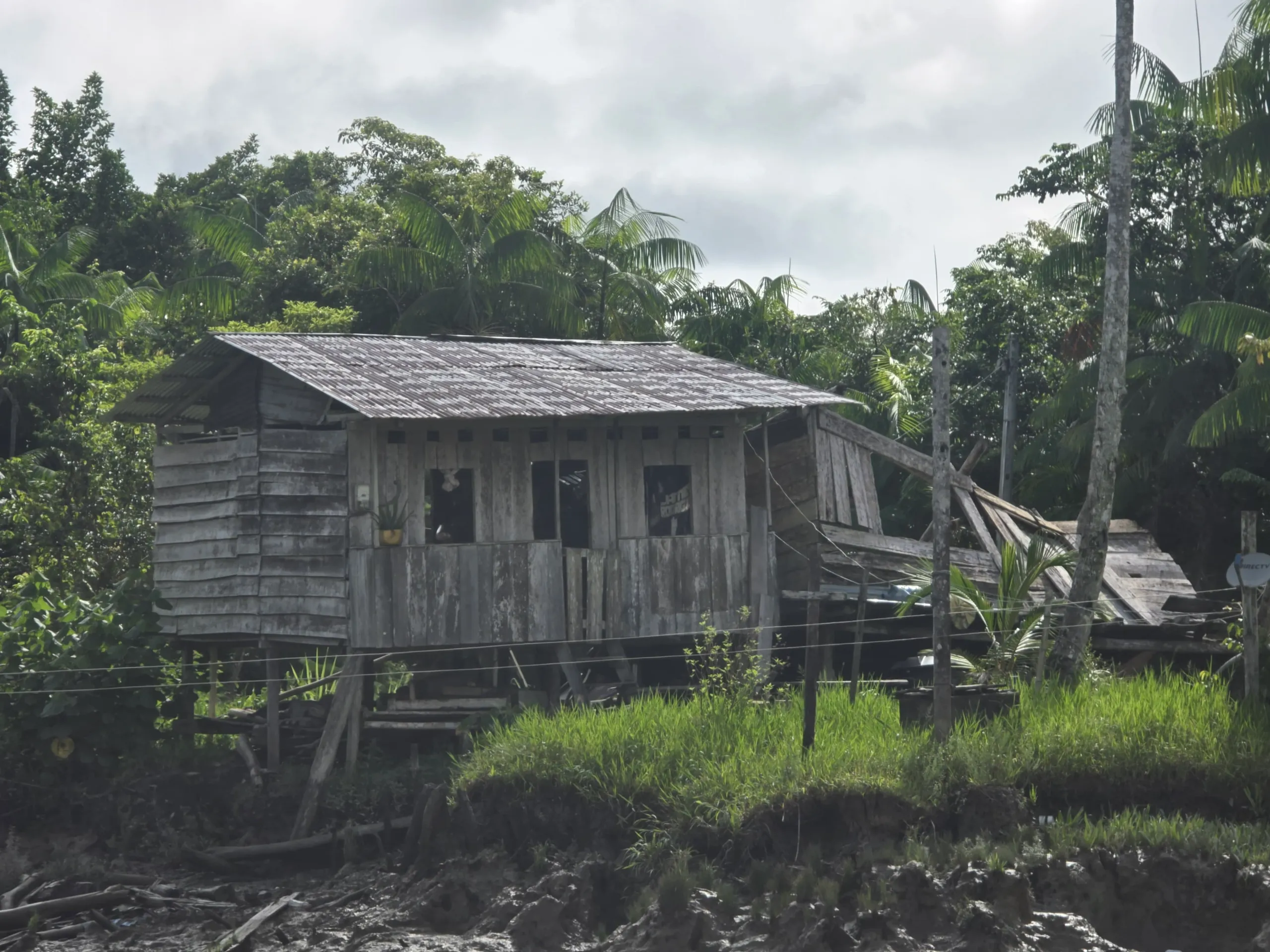 Torres family house in Guapi, Cauca, affected by the August 2026 earthquake